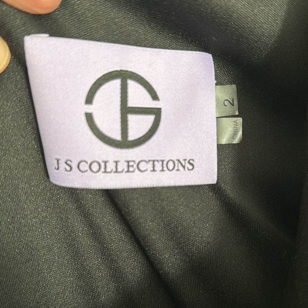 Js Collections Gold And Black One Shoulder Formal… - image 3